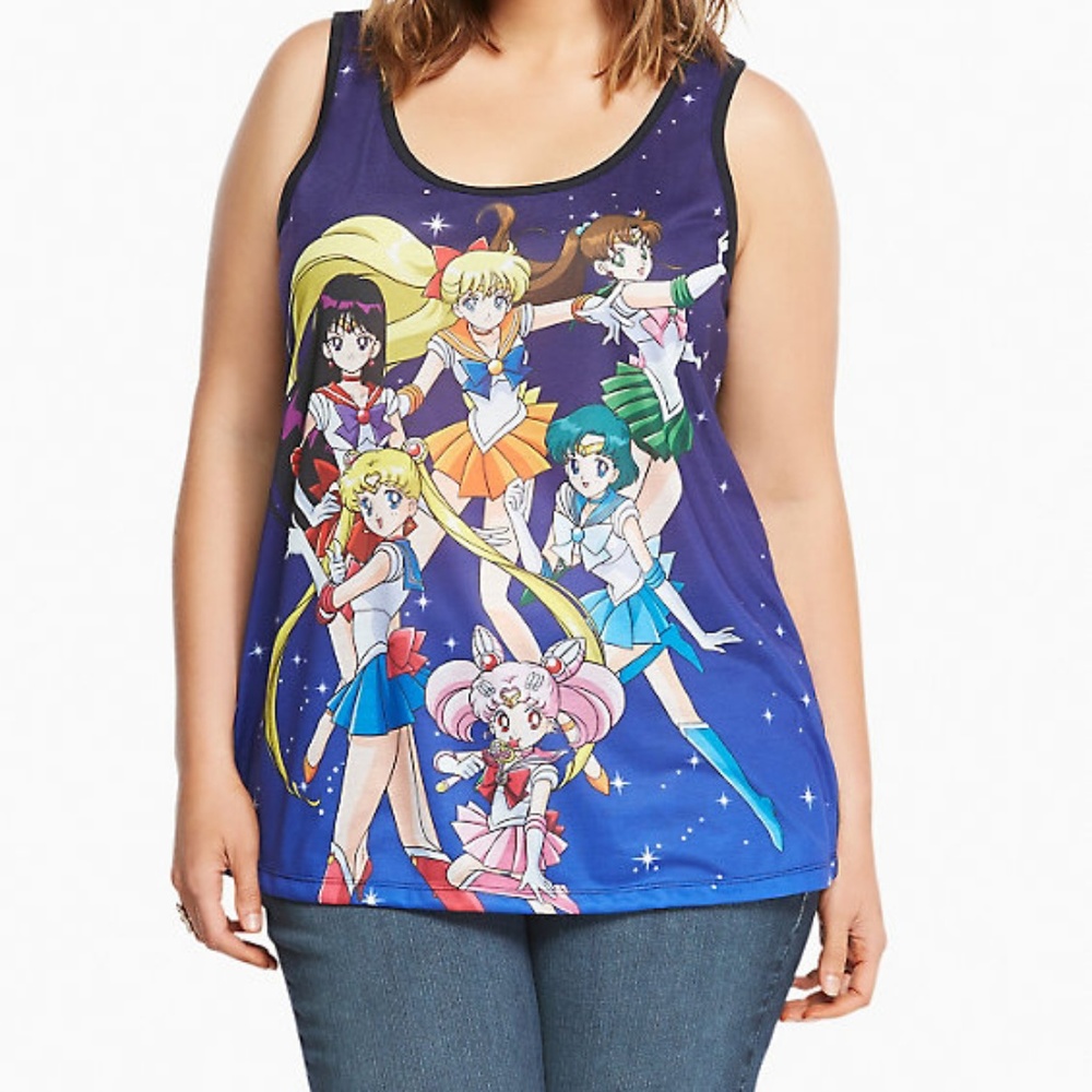 Sailor Moon Racerback Tank Top